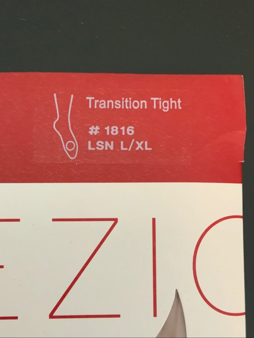 Capezio transition tights